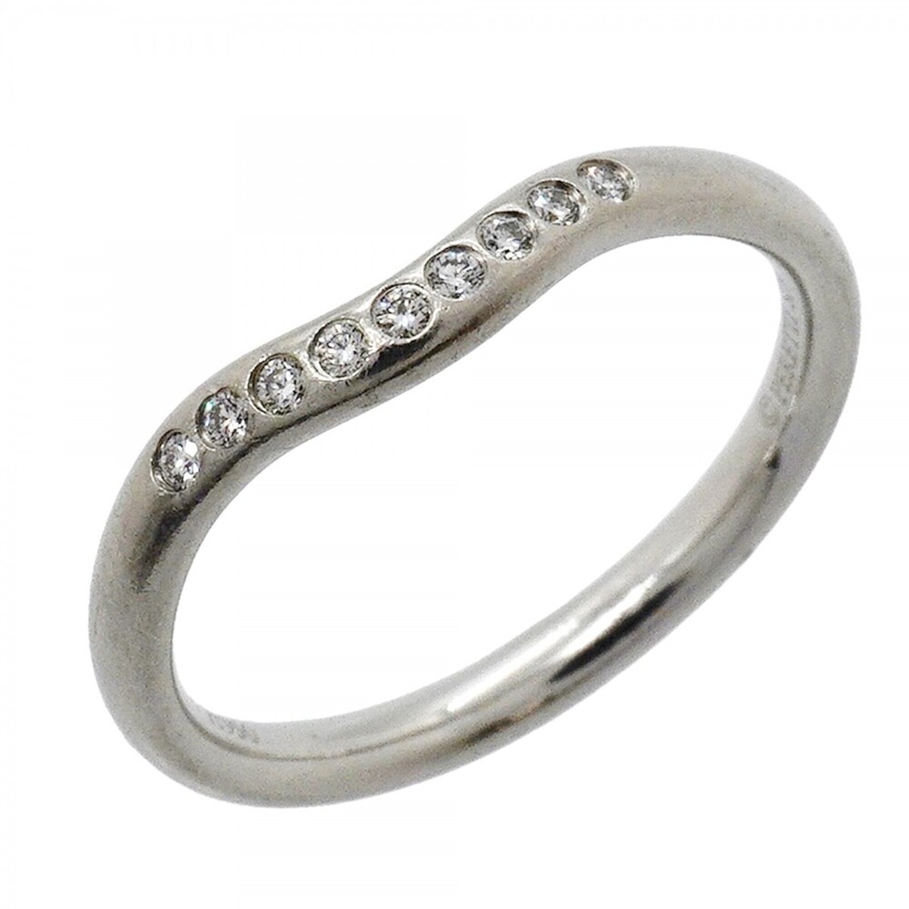 TIFFANY Silver Diamond Ring